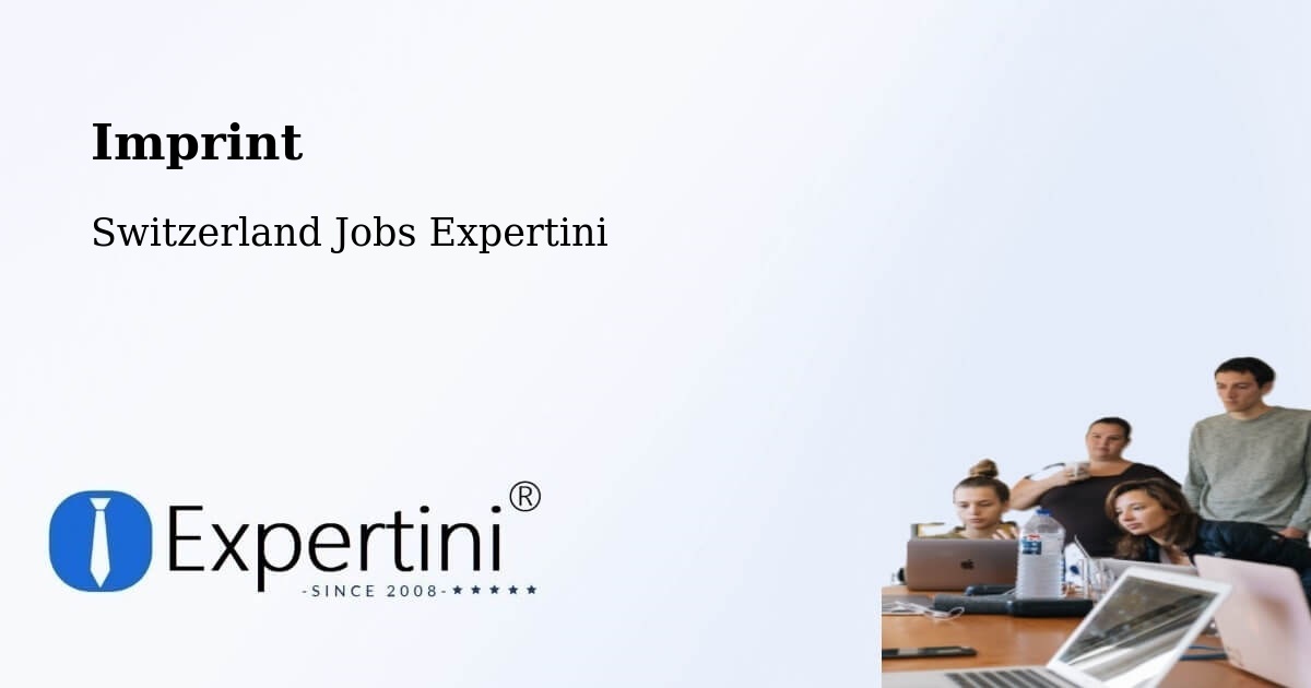 Imprint – Trub - Switzerland Jobs Expertini
